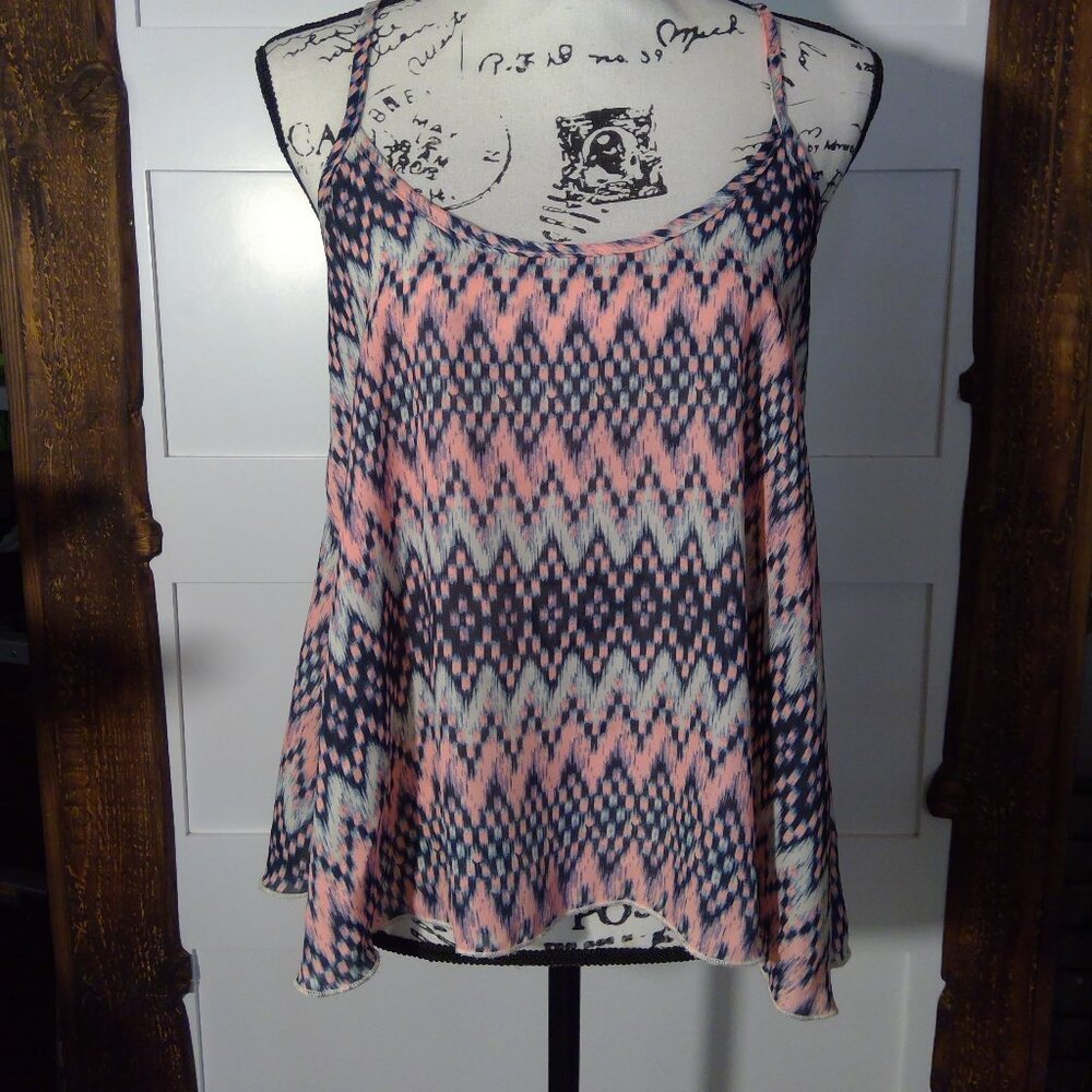 About a Girl Los Angeles Women's Spaghetti Strap Top Sleeveless Medium